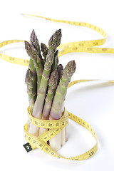 Image showing Asparagus and measuring type