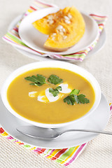 Image showing Pumpkin soup