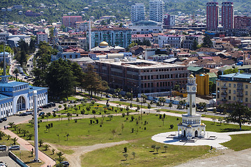 Image showing Aerial view on Batumi, Georgia