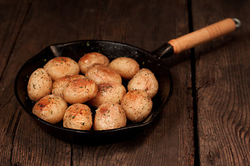 Image showing Roasted potatoes