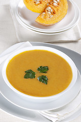 Image showing Pumpkin soup