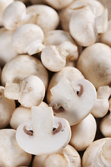 Image showing Fresh mushrooms