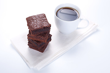 Image showing Chocolate brownies