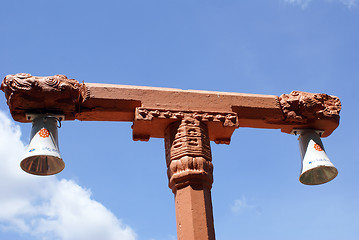 Image showing Street lights in Anuradhapura