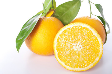 Image showing Ripe oranges