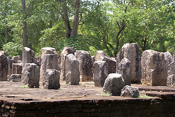 Image showing Stones in Anuradhapura, Sri Lanka