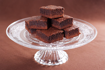 Image showing Chocolate brownies