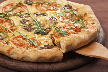 Image showing Tasty pizza