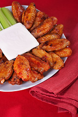 Image showing Buffalo chicken wings