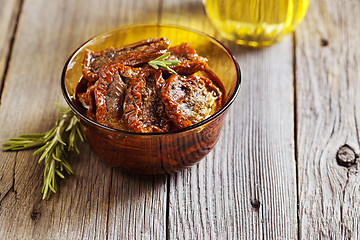 Image showing Dried tomatoes