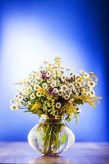 Image showing Wildflowers bouquet