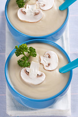 Image showing Mushroom soup 