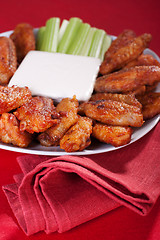 Image showing Buffalo chicken wings