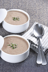 Image showing Cream soup