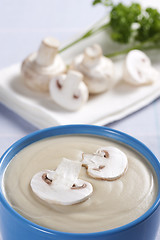 Image showing Mushroom soup 