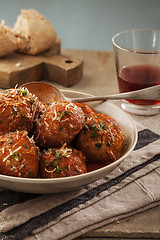 Image showing Meatballs