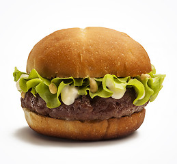 Image showing Juicy burger