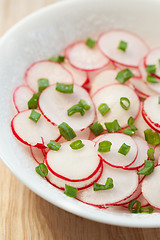 Image showing Radish salad