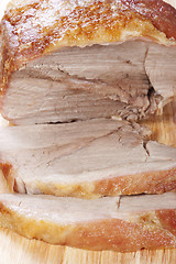 Image showing Roasted pork