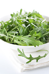 Image showing Rucola fresh salad