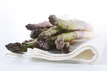 Image showing Raw asparagus
