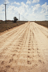 Image showing Ground road
