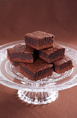 Image showing Chocolate brownies