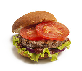 Image showing Juicy burger