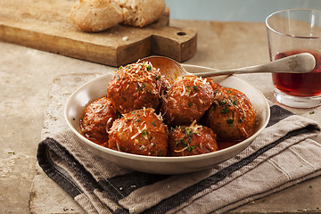 Image showing Meatballs