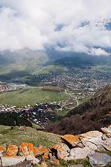 Image showing Stepantsminda village, Georgia 