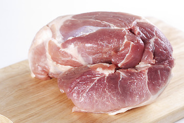 Image showing Raw pork