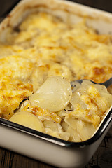 Image showing Potato gratin dauphinoise