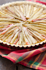 Image showing Rhubarb pie