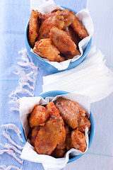 Image showing Buffalo chicken wings