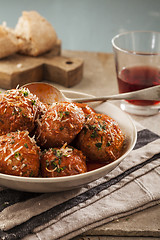 Image showing Meatballs