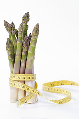 Image showing Asparagus and measuring type