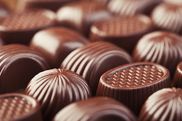 Image showing Chocolate pralines