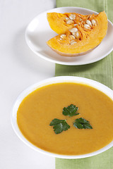 Image showing Pumpkin soup