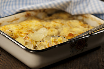 Image showing Potato gratin dauphinoise