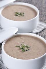 Image showing Cream soup