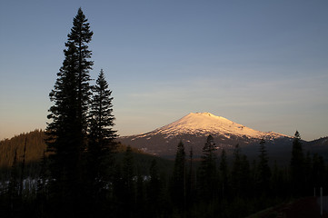 Image showing Mount Bachelor Mountain Ski Area Resort Oregon United States