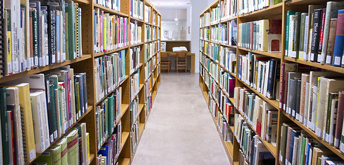 Image showing Desert Botanical Garden Schilling Library Books Phoenix Arizona 