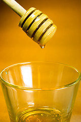Image showing Honey Dripper Sweet Food Spreader Bee Sweet Food