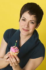 Image showing Her Cupcake