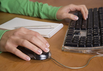 Image showing Computer Hands