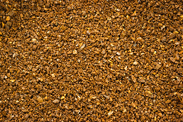 Image showing Ground Black Roasted Coffee Food Drink Crop 