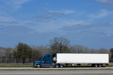 Image showing Truck on highway