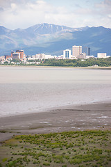 Image showing Summertime Bootleggers Cove Anchorage Alaska United States North