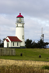 Image showing Cape Blanco Lighthouse Pacific Coast Headland Oregon United Stat