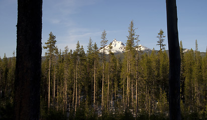 Image showing Mount Thielsen Big Cowhorn Extinct Volcano Oregon High Cascades